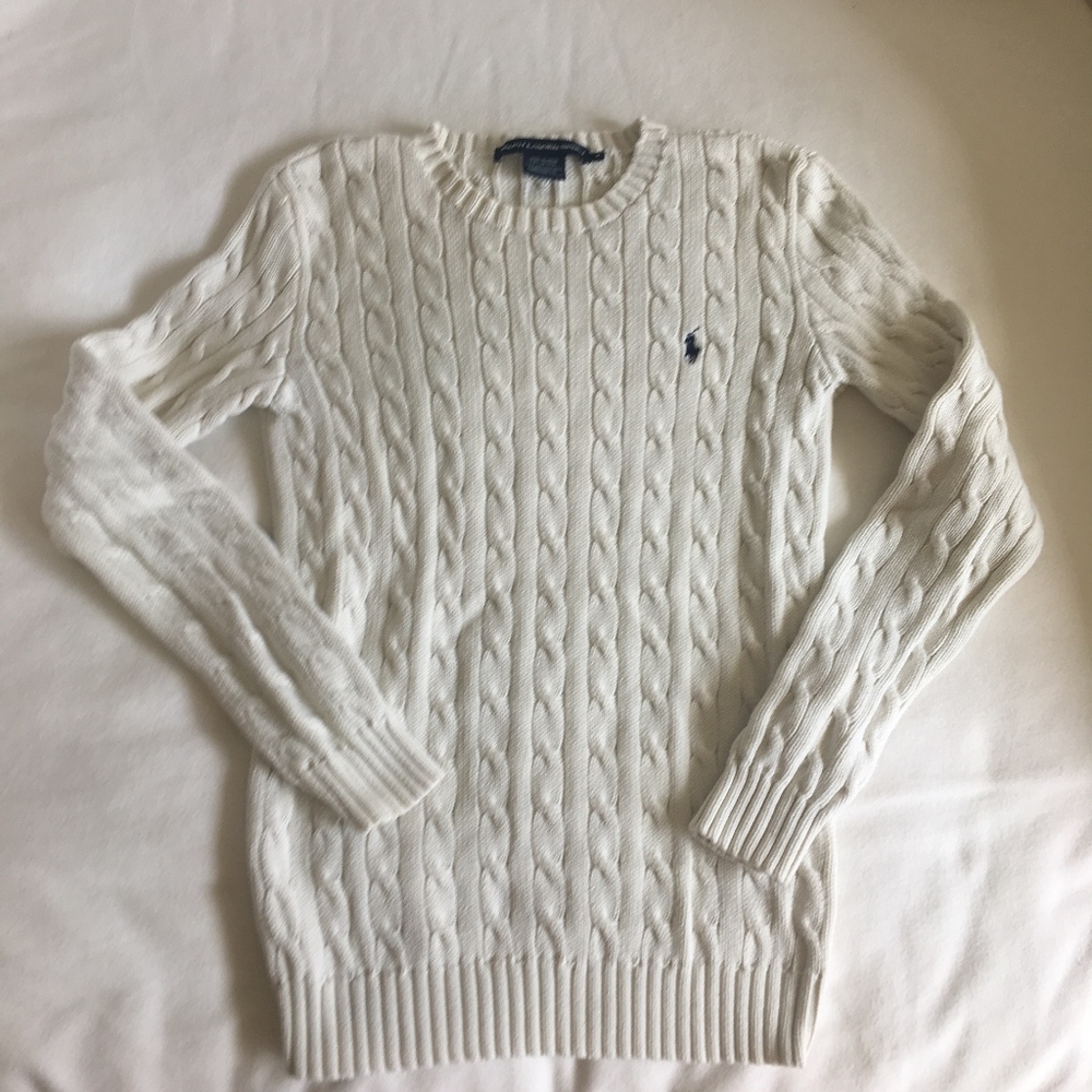 Ralph Lauren Cable Knit Cotton Sweater - Women’s M